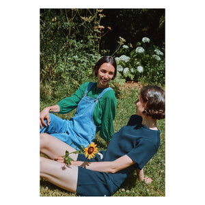 Poudre Organic - Hydrangea Shorts | Navy Blue