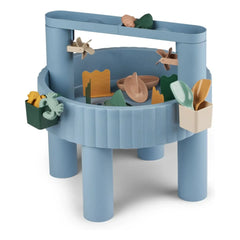 Liewood - Sepp activity table | Beach blue/multi-color mix