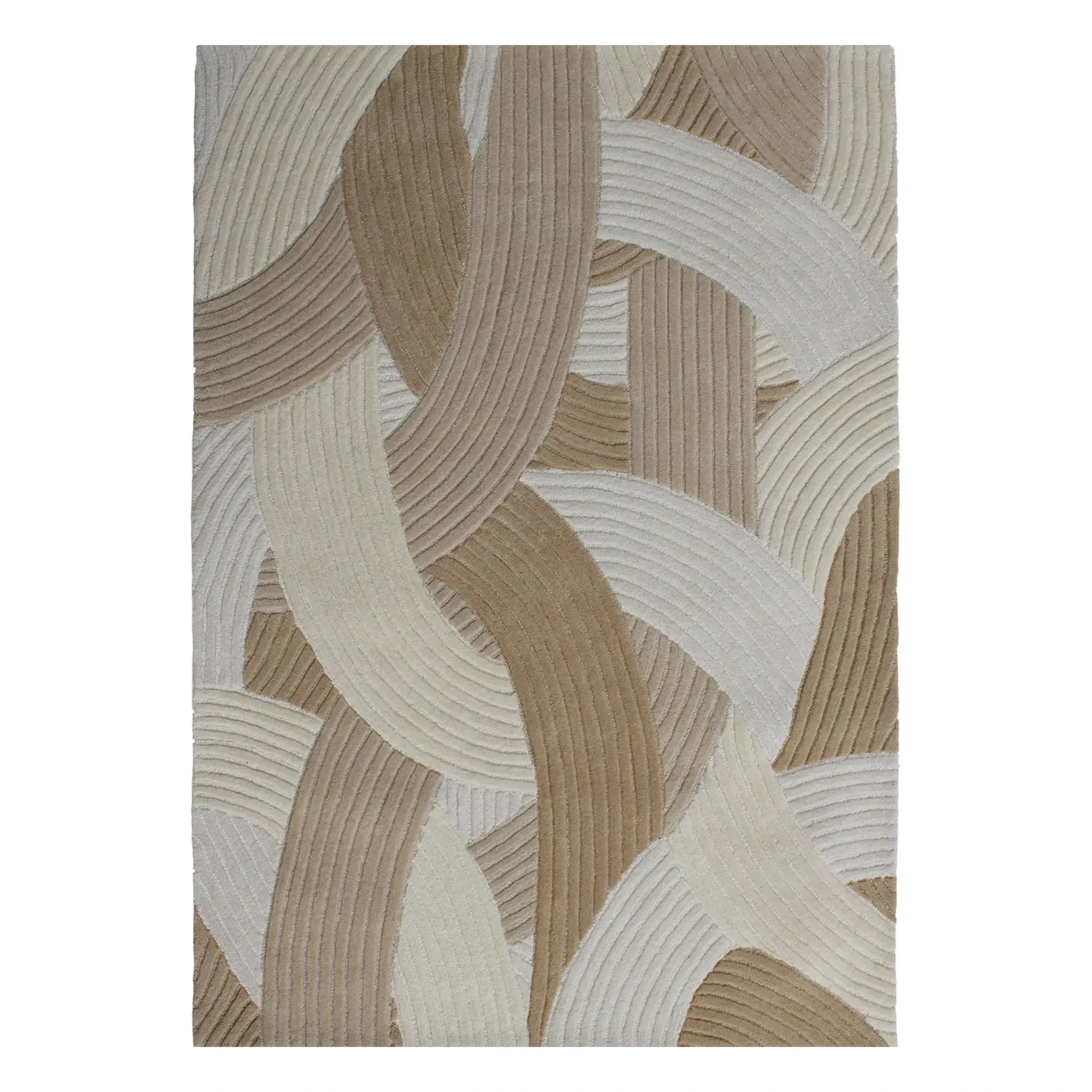 Edito - Canopée Wool Rug | Beige