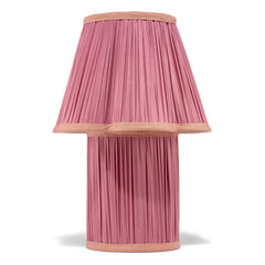 Doing Goods - Myra Silk Table Lamp | Fuchsia