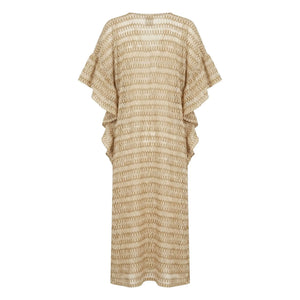 Lison Paris - Sunset Lace Kaftan | White
