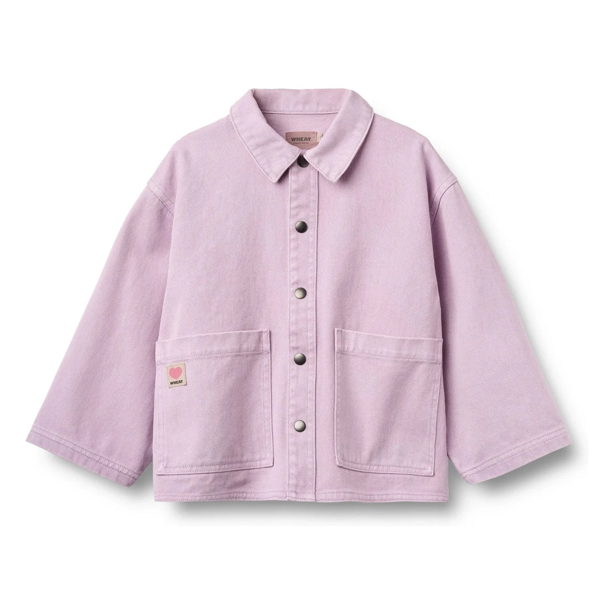 Wheat - Cole organic cotton shirt | Lilac