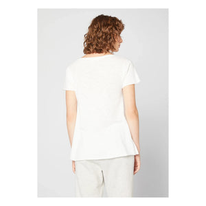 American Vintage - Jacksonville V-Neck T-Shirt | White