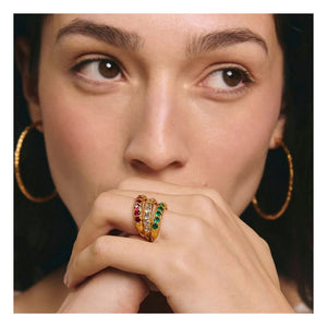 Alhaja - Dolores Ring | Blue