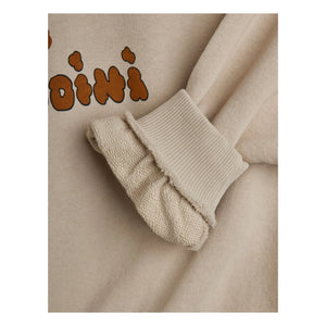Mini Rodini - Organic Cotton Dog Sweatshirt | Heather Gray