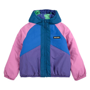 Bobo Choses - Reversible Waterproof Jacket with Clover Pattern | Purple