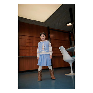Copenhagen Colors - Organic Cotton Spanish Skirt | Light Blue