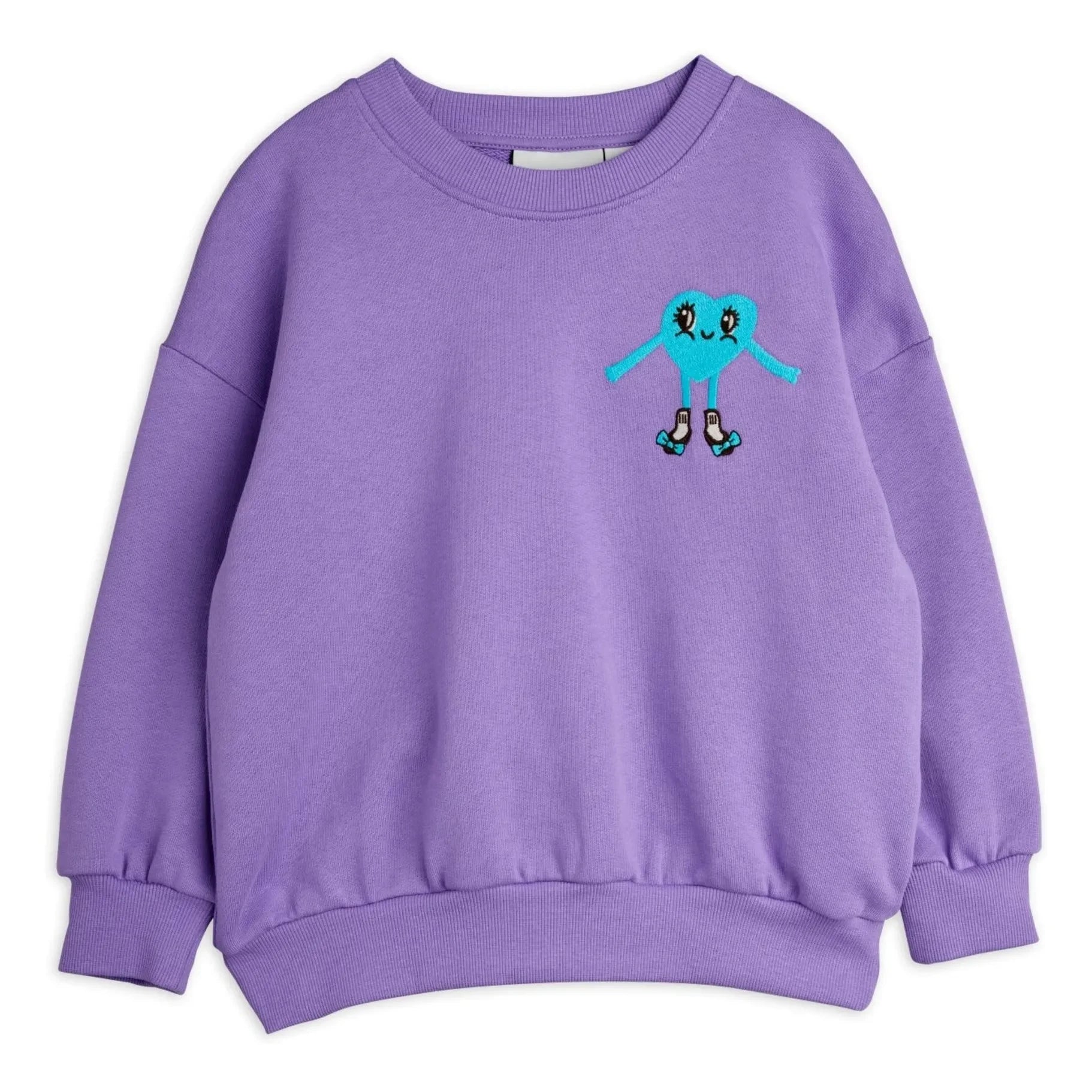 Mini Rodini - Sweat Heart Organic Cotton | Purple