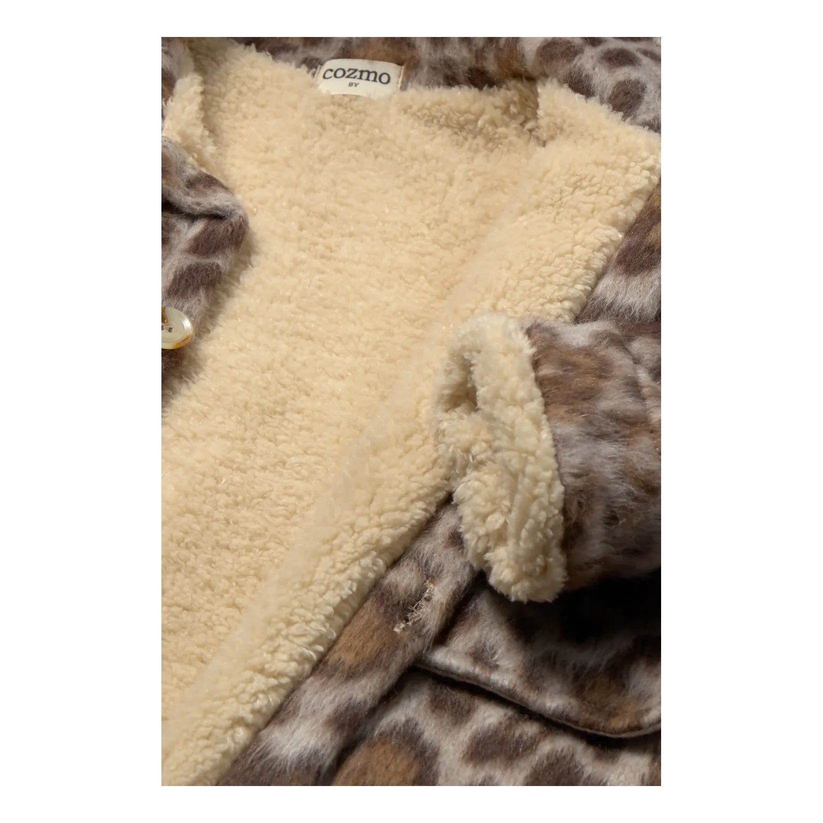 Cozmo - Riga Leopard Jacket | Brown