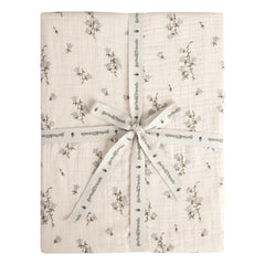 garbo&friends - Bluebell Cotton Muslin Fitted Sheet | Cream