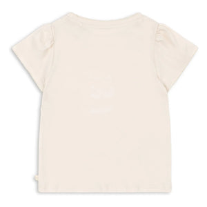 Konges Sløjd - Famo Cat Organic Cotton T-shirt | Beige