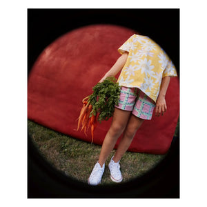 Goldie + Ace - Gingham Shorts | Pink
