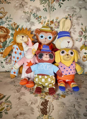 Rice - Elton Lion Plush Toy | Orange