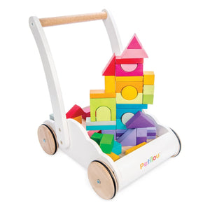 Le Toy Van - Cloud Wooden Block Car | White