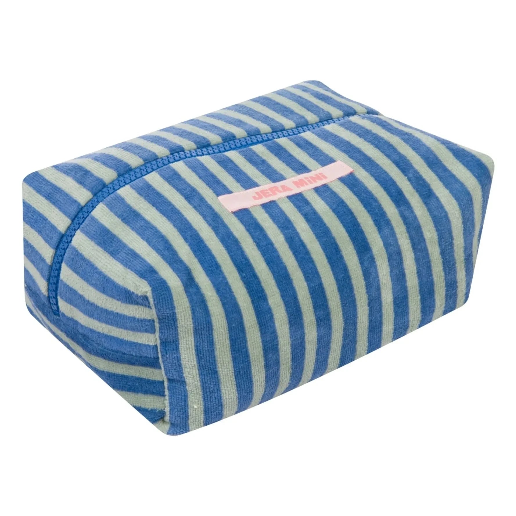 Jera Mini - Green Waterline Striped Towel and Pencil Case