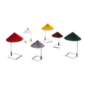 Hay - Matin Table Lamp, Inga Sempé | Dark Red