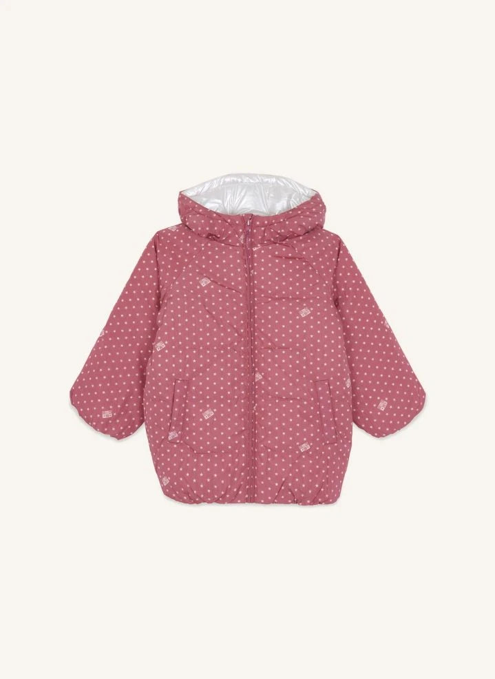 Bonton - Paule Padded Coat | Framboise