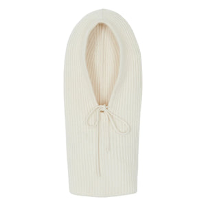 Kujten - Sybel Cashmere Balaclava | White