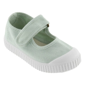 Victoria - Mercedes Truck Canvas Sneakers | Green Water