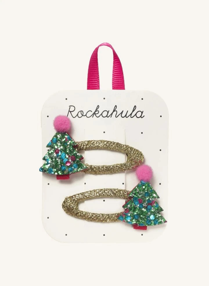 Rockahula Kids - Set of 2 Christmas Tree Clips | Green
