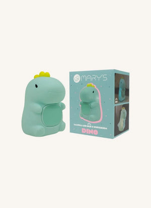 Mary's - Dino Alarm Clock and Night Light | Blue Green