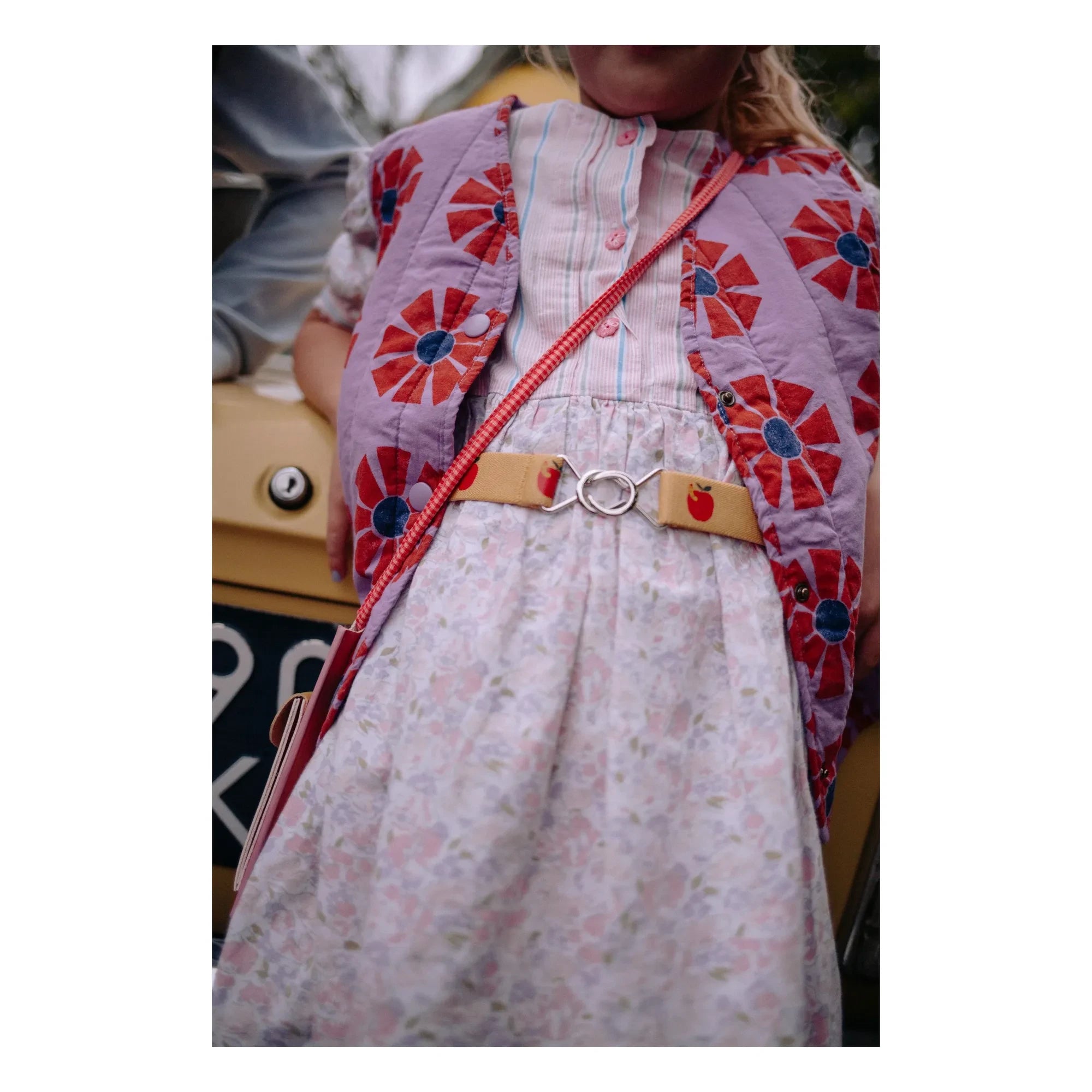 Sticky Lemon - Apple Elastic Belt | Peach