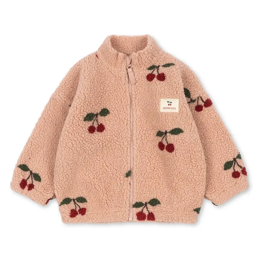 Konges Sløjd - Jody Cerises Recycled Fiber Sherpa Jacket | Pink