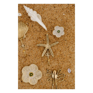 Doing Goods - Faye Flower Plate | Yellow