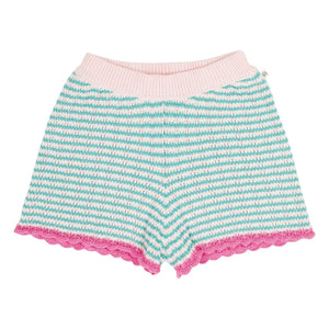 Jenest - Short Pointelle Lara Organic Cotton | Turquoise
