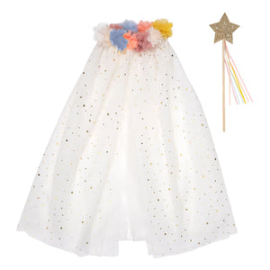 Meri Meri - Pom-Pom Collar Cape