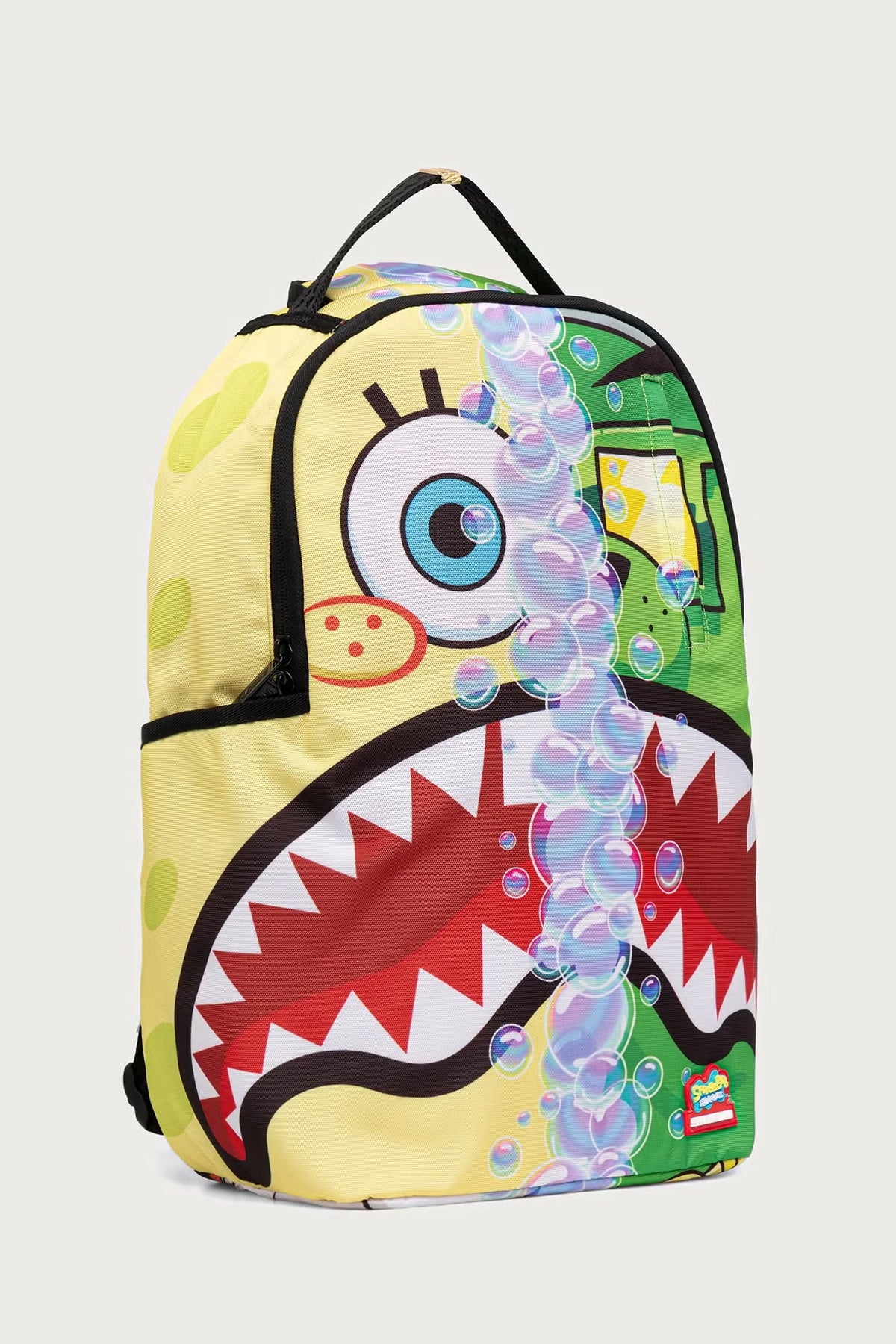 Sprayground - SpongeBob and Moneybear Yellow School Backpack 910B9153NSZ