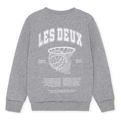 Les Deux - Organic Cotton Hoop Sweater | Gray