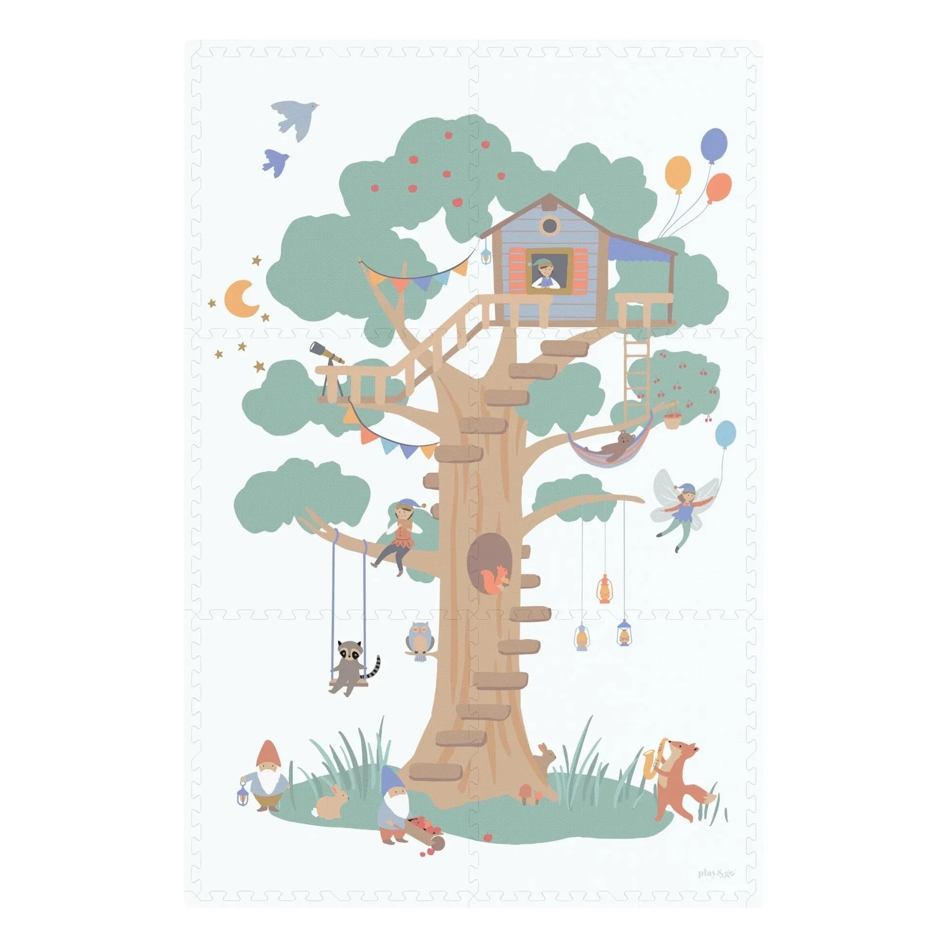 Play and Go - Tiloo Modular Play Mat - Tree