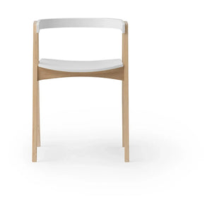 Oliver Furniture - Ahşap Ayarlanabilir Yükseklikli Sandalye | Beyaz