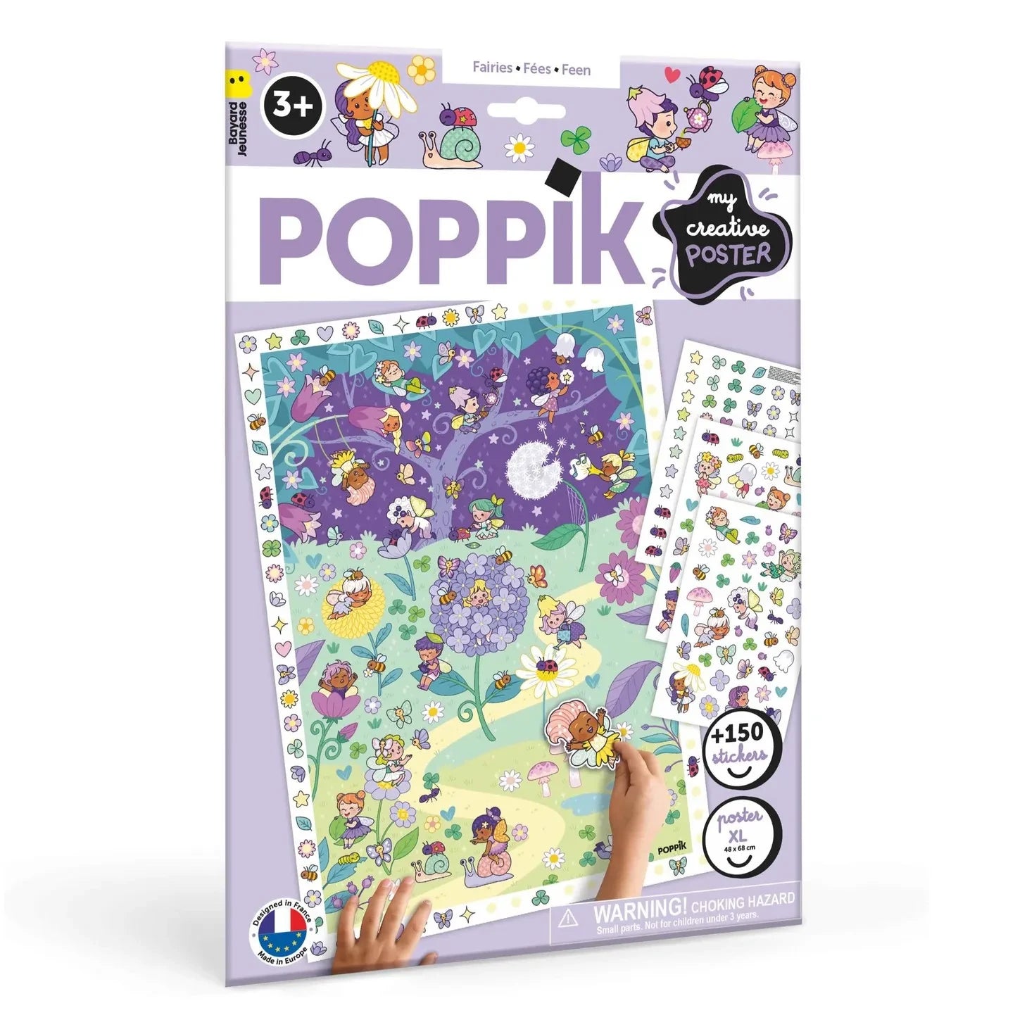Poppik - Multicoloured Creative Fairy Poster Stickers