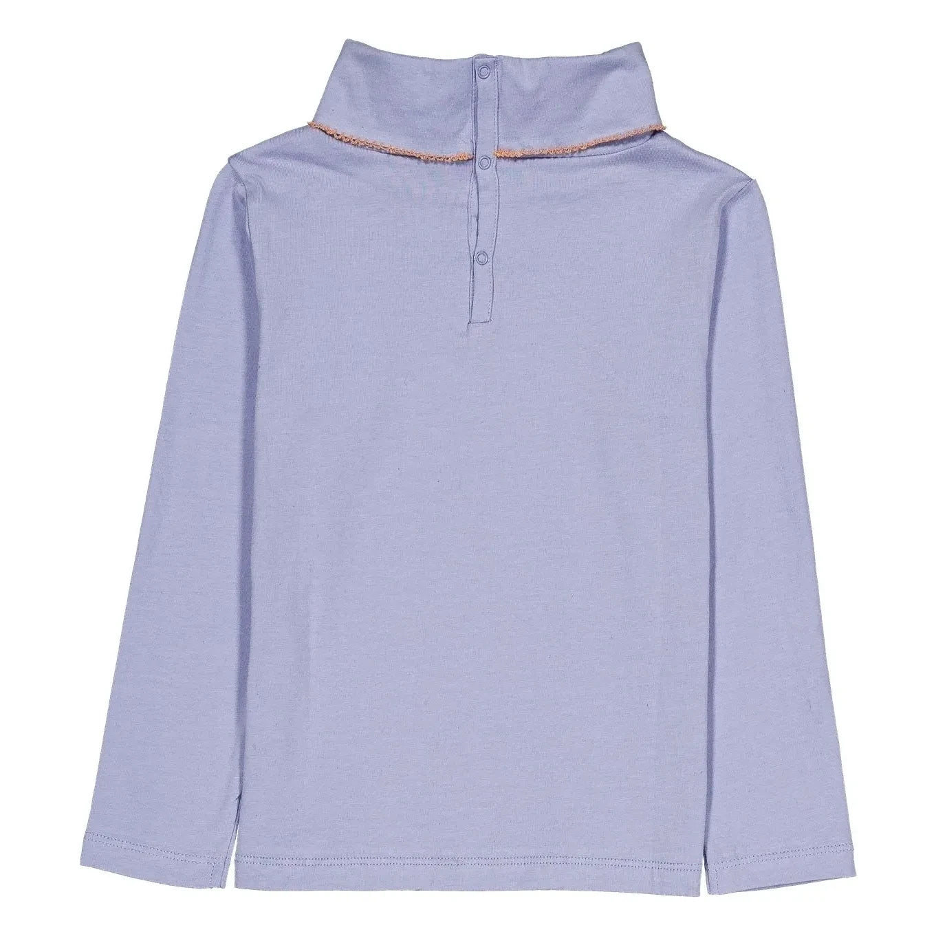 Hello Simone - Twiggy Organic Cotton Turtleneck, Solid Color | Lavender