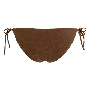 OAS - Sunero Calia Textured Jersey Shorts | Brown