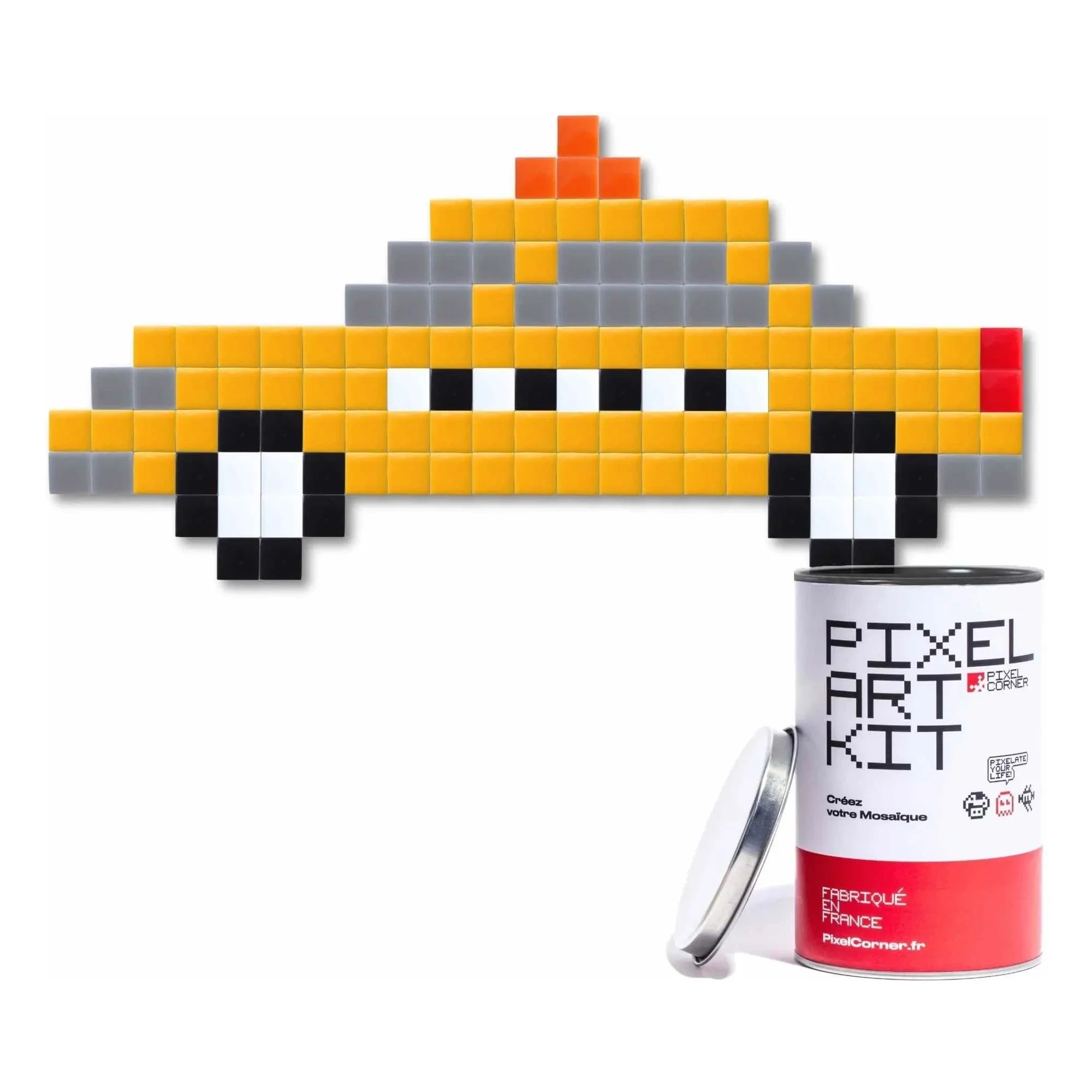 Pixel Corner - Pixel Art Kit - Pixel Cab | Yellow