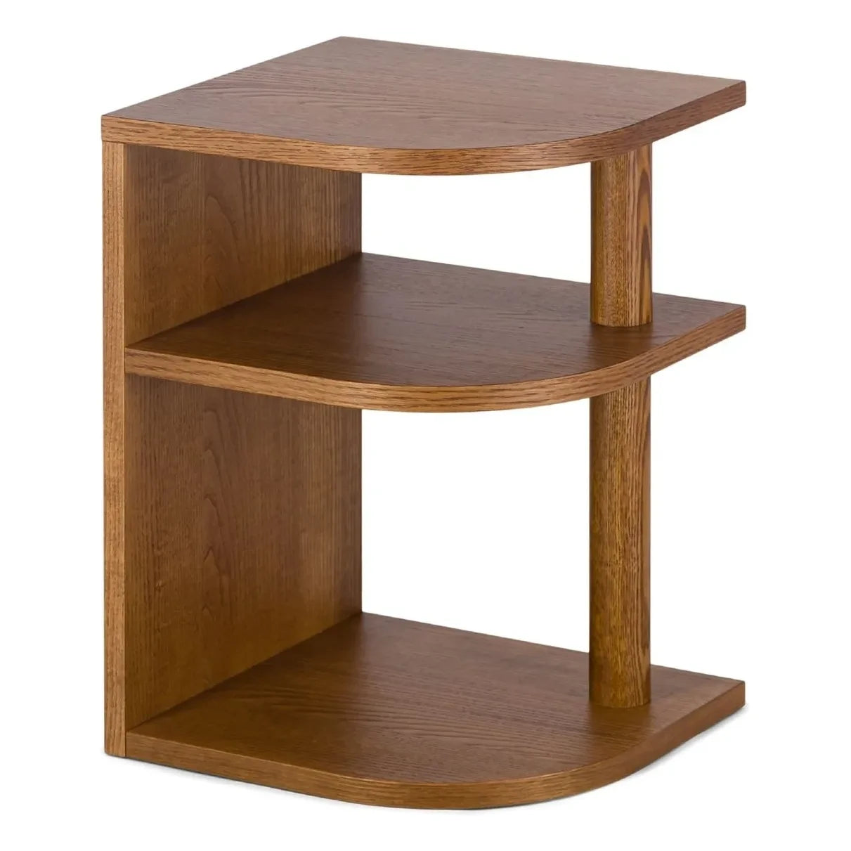 The Socialite Family - Opera side table ash iroko finish - flat version | Iroko