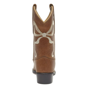 Bootstock - Santiags Bow Deri | Kahverengi