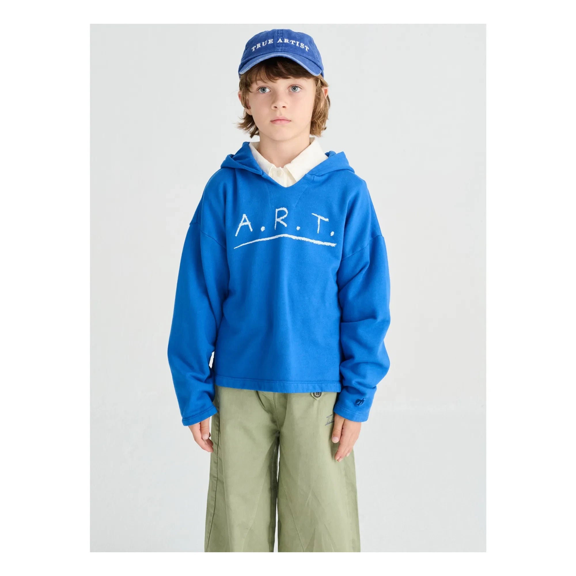 True Artist - Hoodie Sweatshirt No. 9 Organic Cotton | Royal Blue