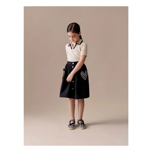 Bonpoint - Polo Lisette Wool | Ecru