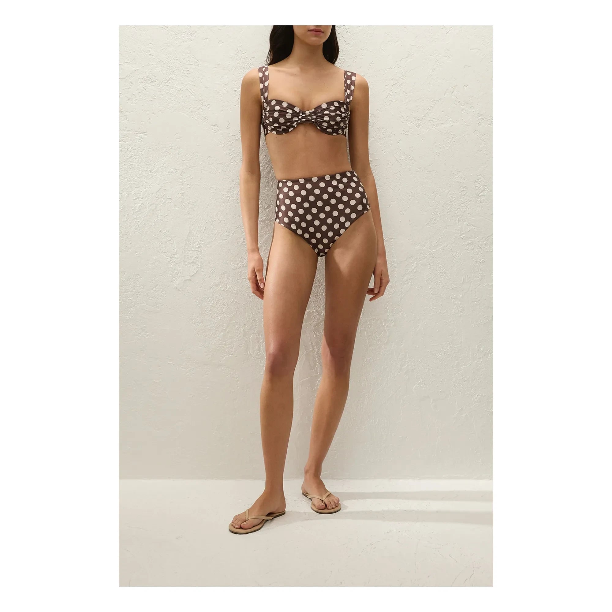 - Bas de Maillot Polka Dot Afonso | Chocolate