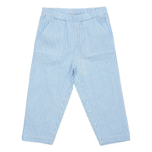 Copenhagen Colors - Seersucker trousers | Light blue