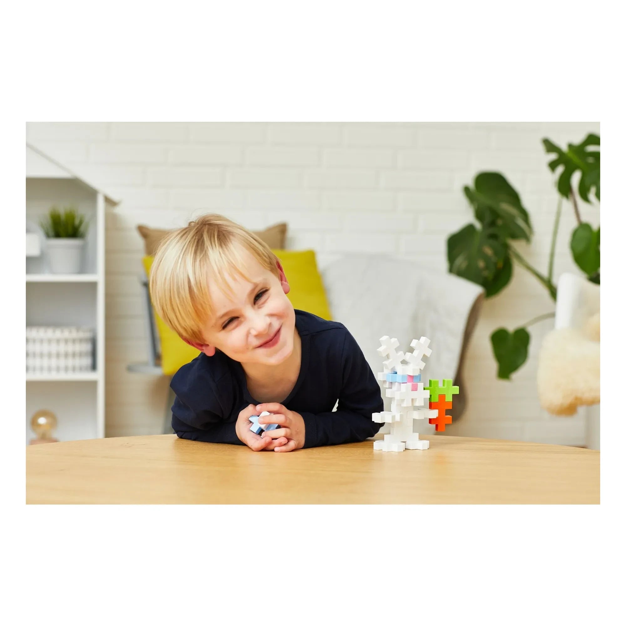 Plus-Plus - Bunny Tube - 15 Pieces