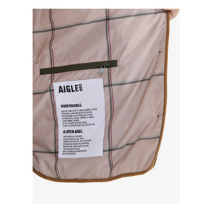 Aigle - Water-Resistant, Recycled Fiber Quilted Jacket | Khaki