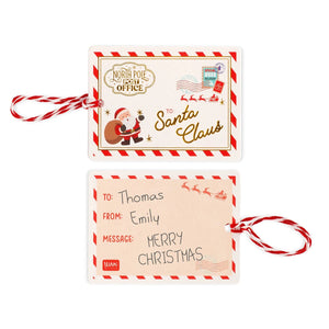 Legami - Set of 10 Christmas Gift Tags