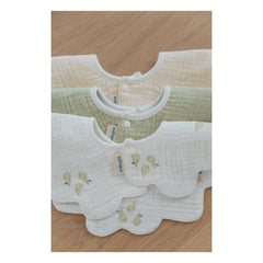 Soft Spot - Organic Cotton Floral Bibs - Set of 3 | Garden