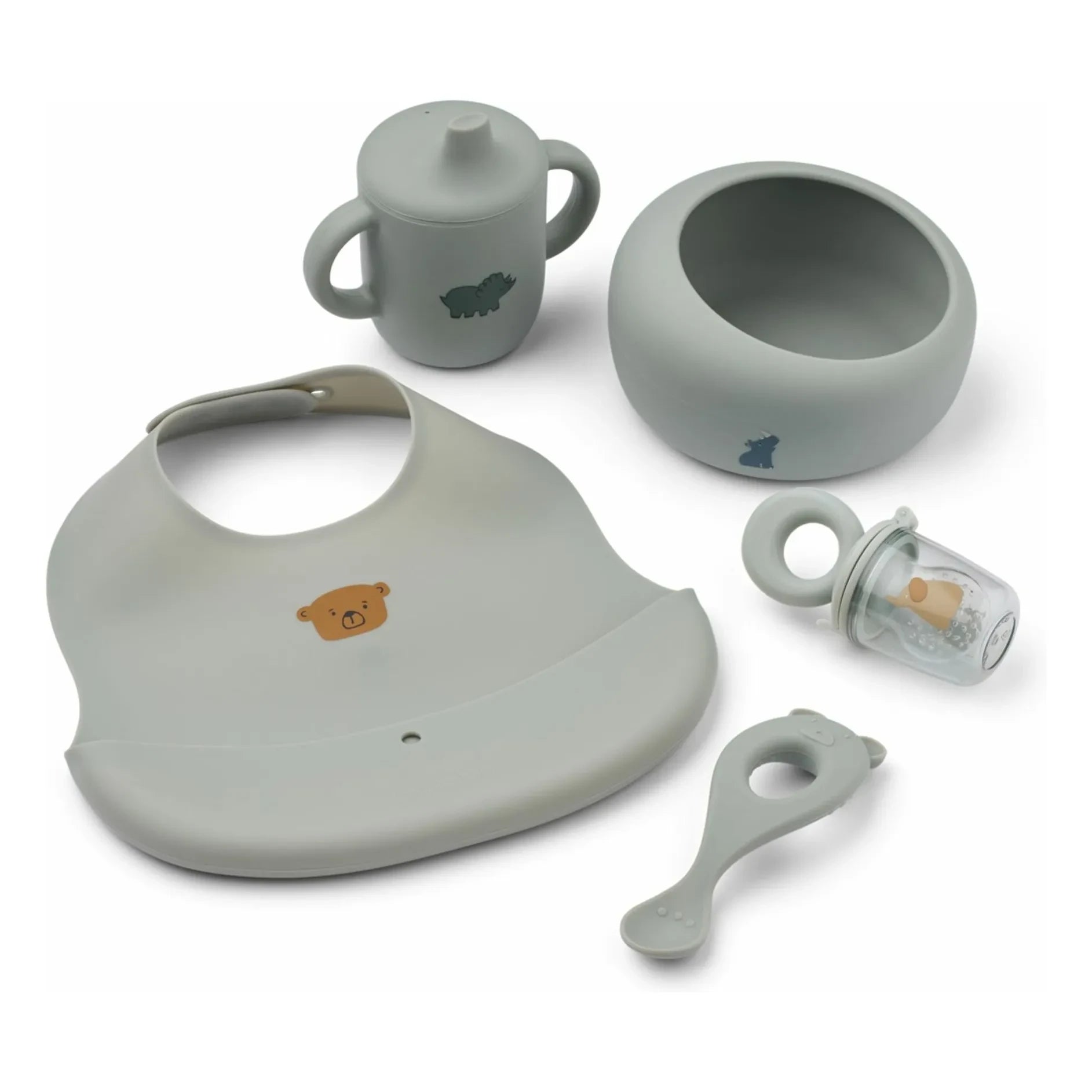 Liewood - Mileah Dinner Set | Dove Blue
