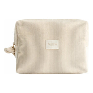 Bachca - Velvet Makeup Bag | Beige